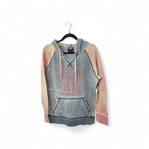 Harley-Davidson Gray and Pink Sweatshirt